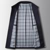 Spring and Autumn Lapel Mulberry Silk Administrative Jacket Middle-aged and Young Business Civil Servant Casual Jacket