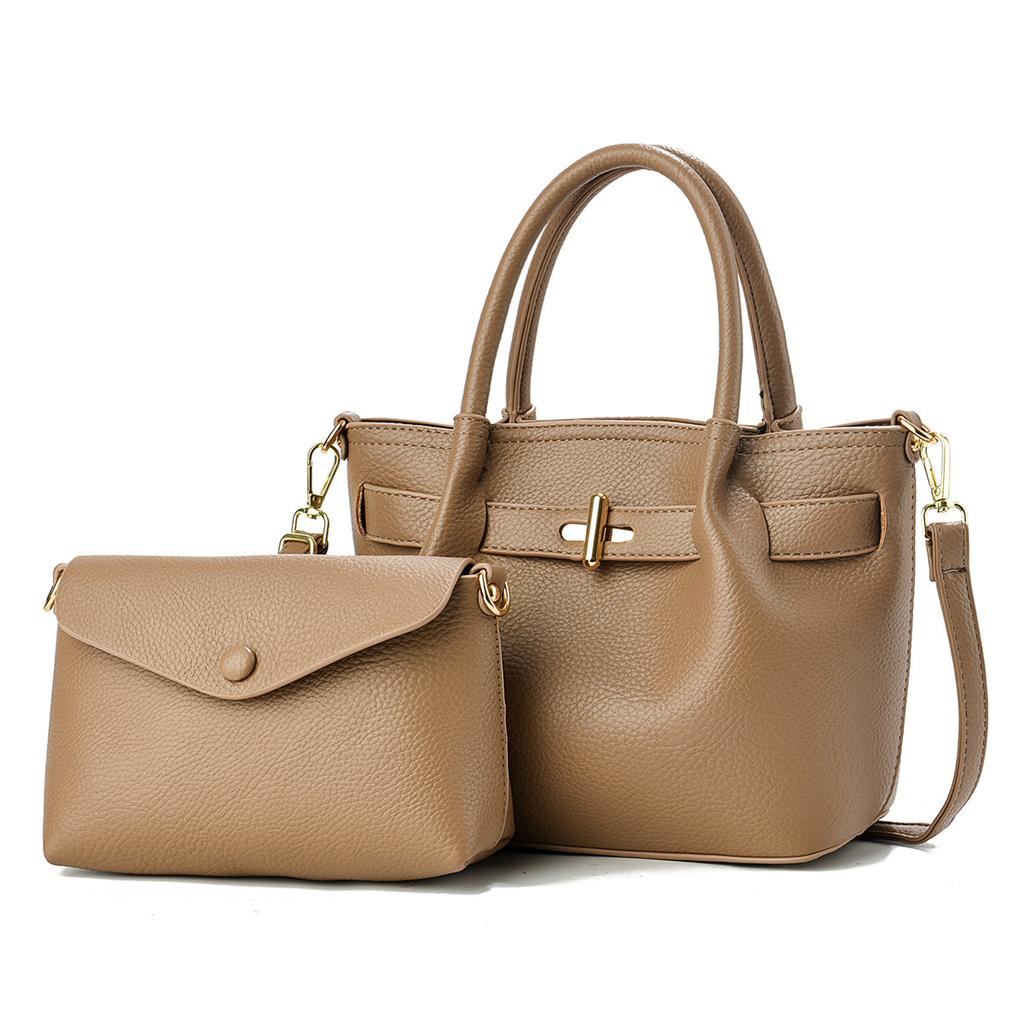 Niche Portable Tote Bag 2025 New Internet Celebrity Shoulder Underarm Bag Women's Versatile Two-piece Set Women's Bag Trend