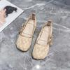 New Foldable Ballet Flats Women's Lace Embroidered Mesh Shoes Ladies Light Elegant Dress Loafer Woman Breathable Mary Jane Shoes