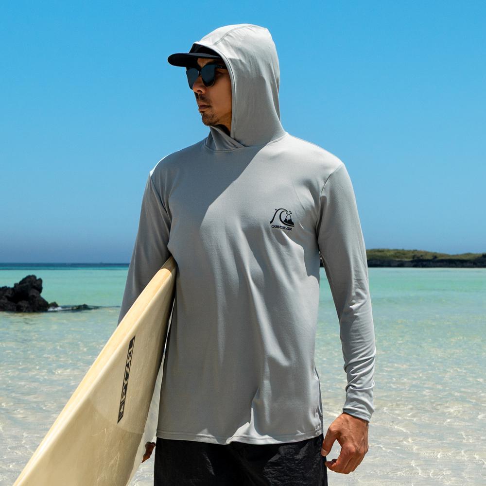 Rash Guard con Cappuccio da Uomo QUIKSILVER Qs1090Smt