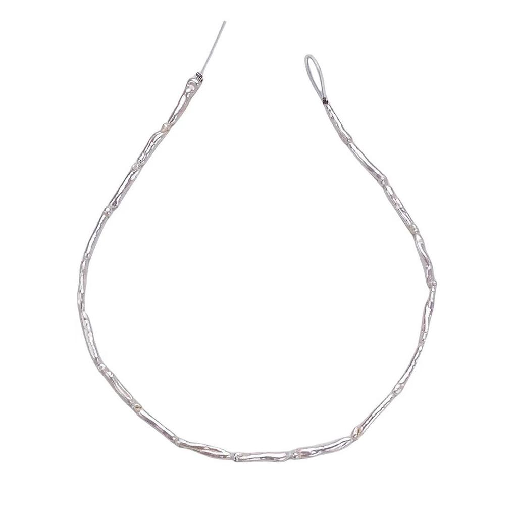 DIY Pendant Rectangle Baroque Pearl 3-5x20-30mm For Jewelry Making DIY Necklace Earrings Bracelet Beads Accessories