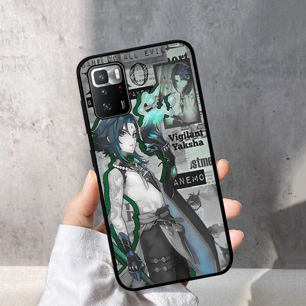 Genshin Impact XIAO Phone Case For Redmi Note 4 X 5 A 6 7 8 T 9 9S 10 11 11S 11Epro Poco M3 Pro