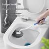 Japanese-Style Non-Slip Long Handle Toilet Brush, Wall-Mounted for Bathroom Corner Cleaning