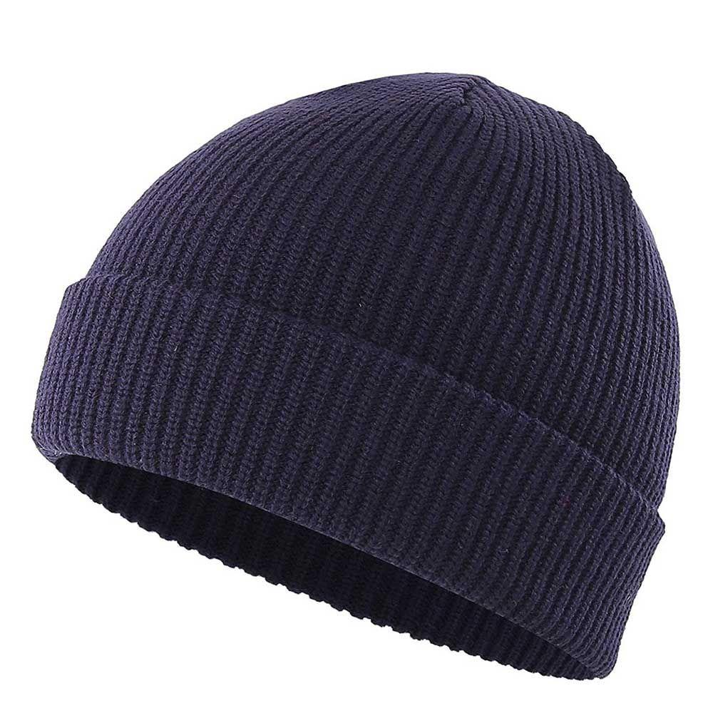 Unisex Ribbed  Knitted Warm  Hat  Beanie  Docker Hat