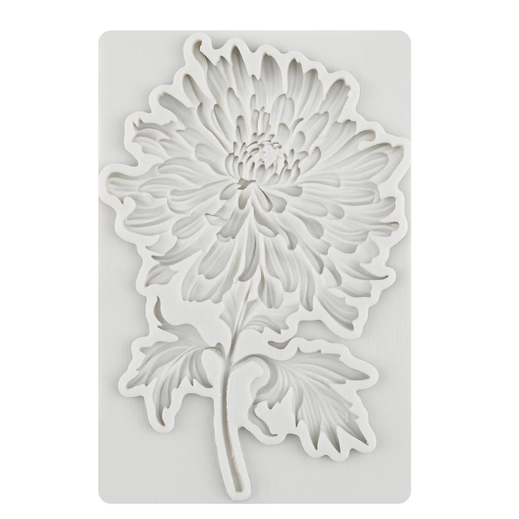 Daisy Flower Silicone Mold Chrysanthemum Fondant Molds Cake Decorating Tools Cupcake Topper Candy Resin Clay Chocolate Gumpaste Mold