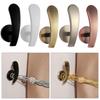 2 Stück/Set Retro Halter Praktisch Langlebig Vorhanghalter Wandaufhänger Vorhang Raffhalter Montierte Metallhaken