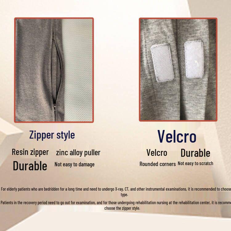 Easy-Wear Cotton Rehab Pants for Post-Surgery, Paralyzed, or Bedridden Men