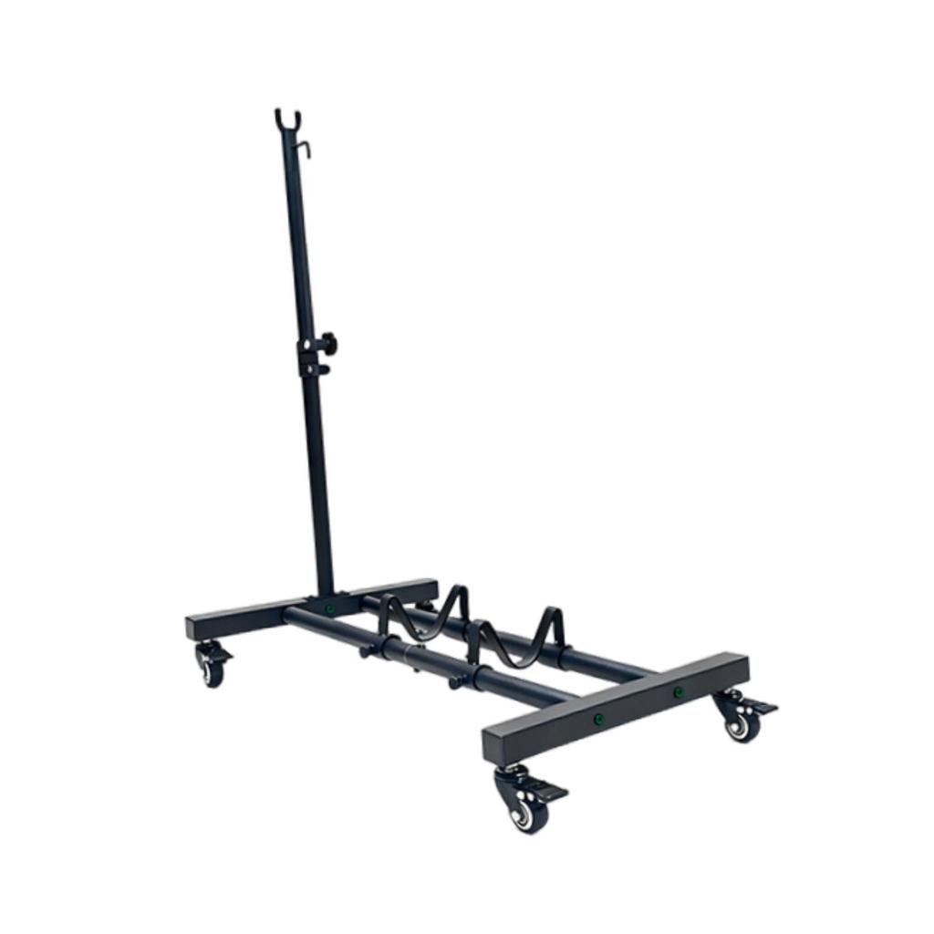 Vertical Bike Stand with Wheels Professional Space Saving Indoor Holder Iron