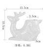 European Creative Cartoon Hydroponic Flower Pot Ceramic, Personalized Animal White Porcelain Flower Pot Green Plant Succulent Pot