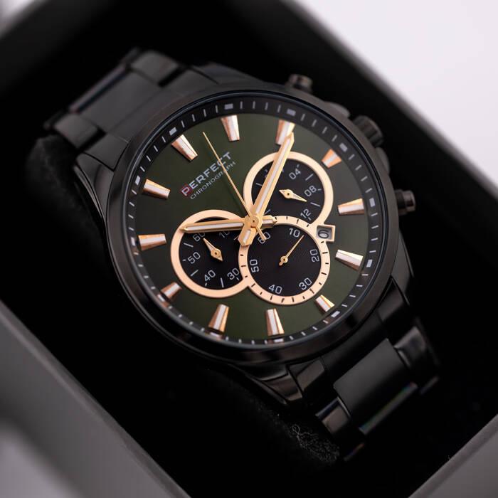 Zegarek Męski Perfect M510Ch-04 - Chronograf (Zp386D) + Box