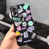 For Motorola Moto E22 Moto E22i Case Soft Matter Black Silicone Back Cover For MotoE22 E 22 Coques Cartoon Cute Fundas For Child