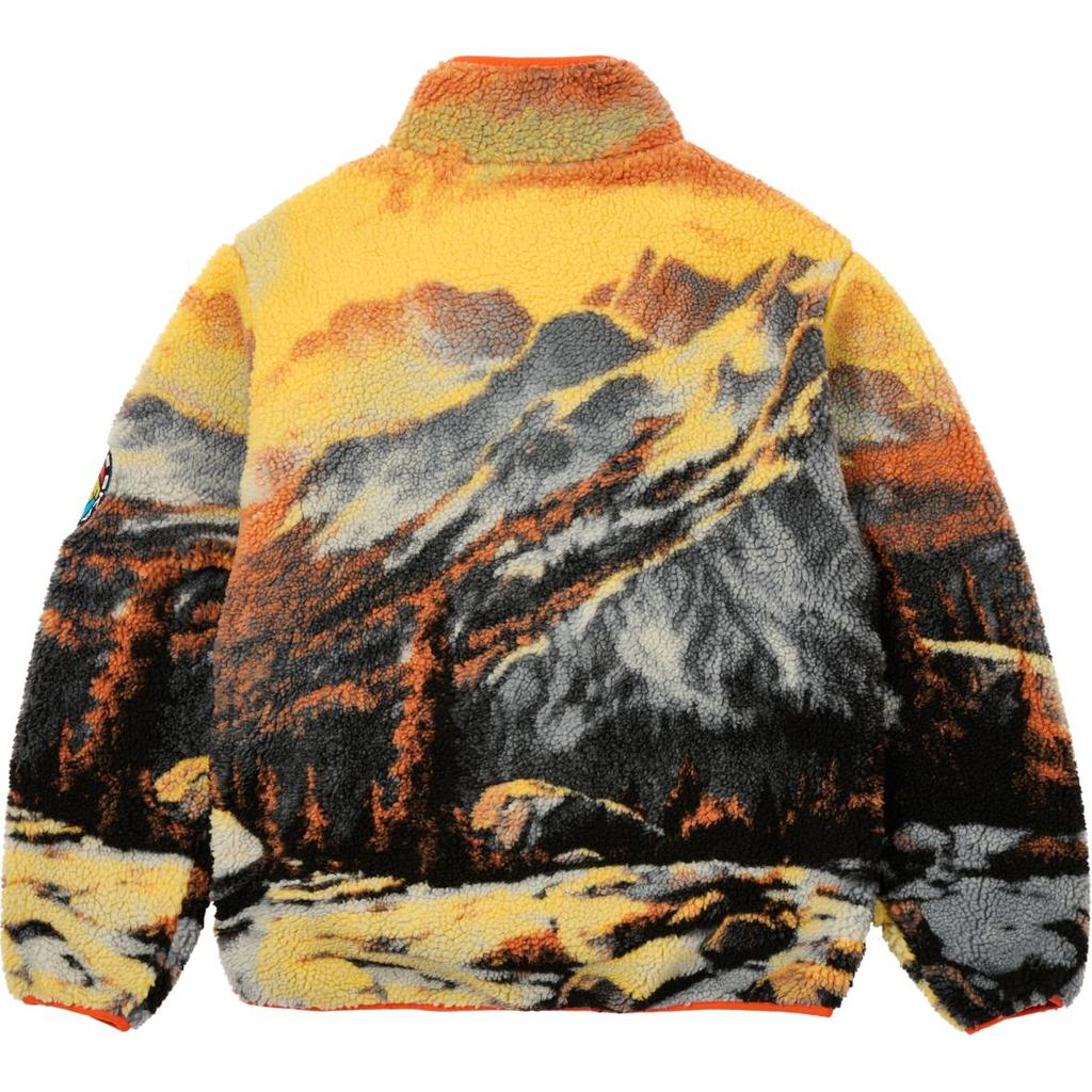 Palace Appalachian Funnel Fleece Palaska Orange Unisex Outerwear P27JK117