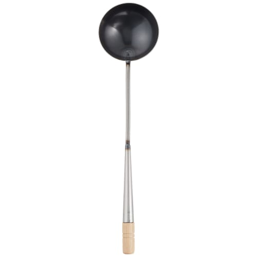 Endo Shoji Commercial Chinese Ladle, Medium, 11.4x44x8cm, Iron, Made in Japan, ATY12002