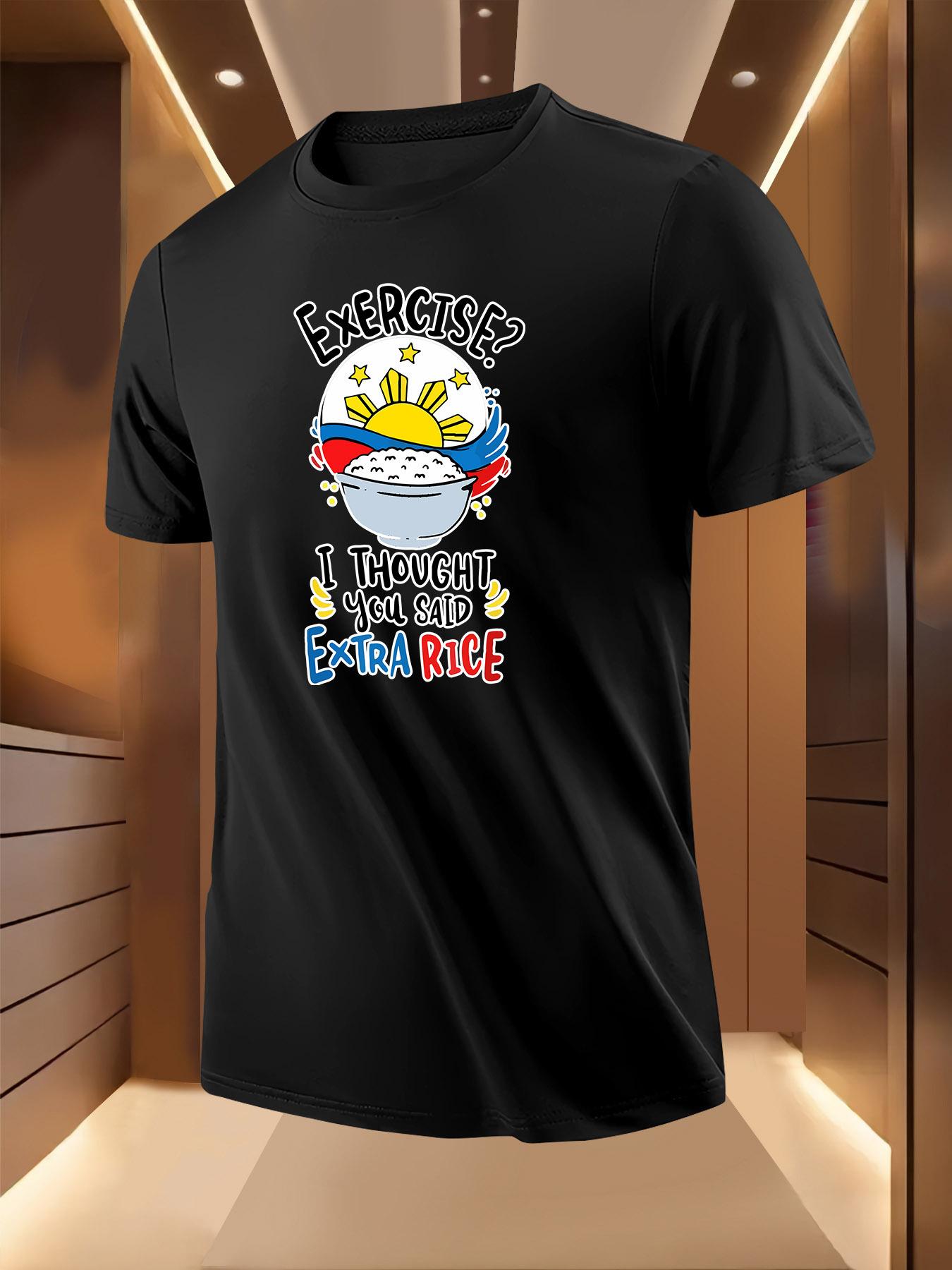 Summer Tshirt with Exercise? I Thought You Said Extra Ri... XXXXL