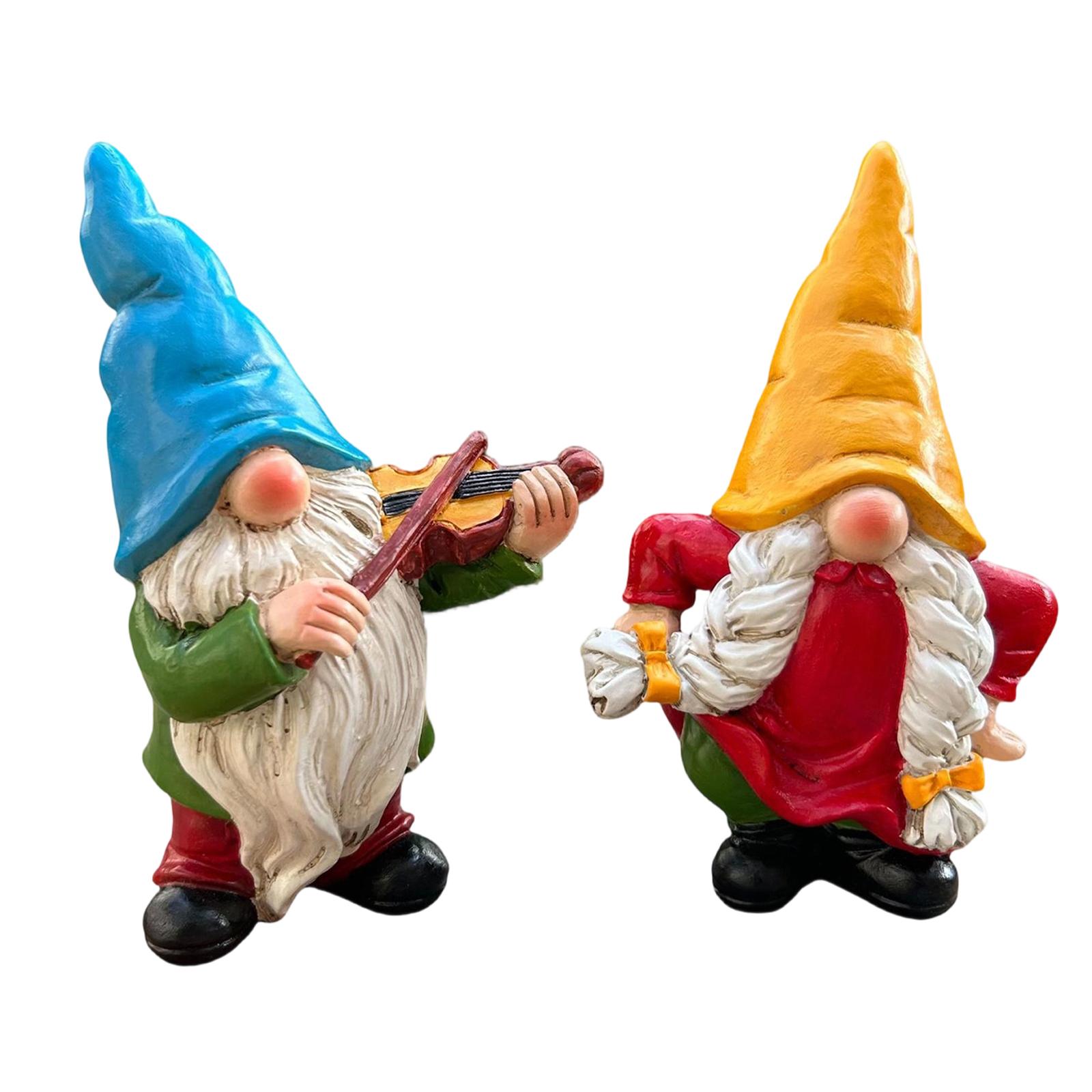 

Garden Dwarf Resin Ornaments For Courtyard Decoration One Size