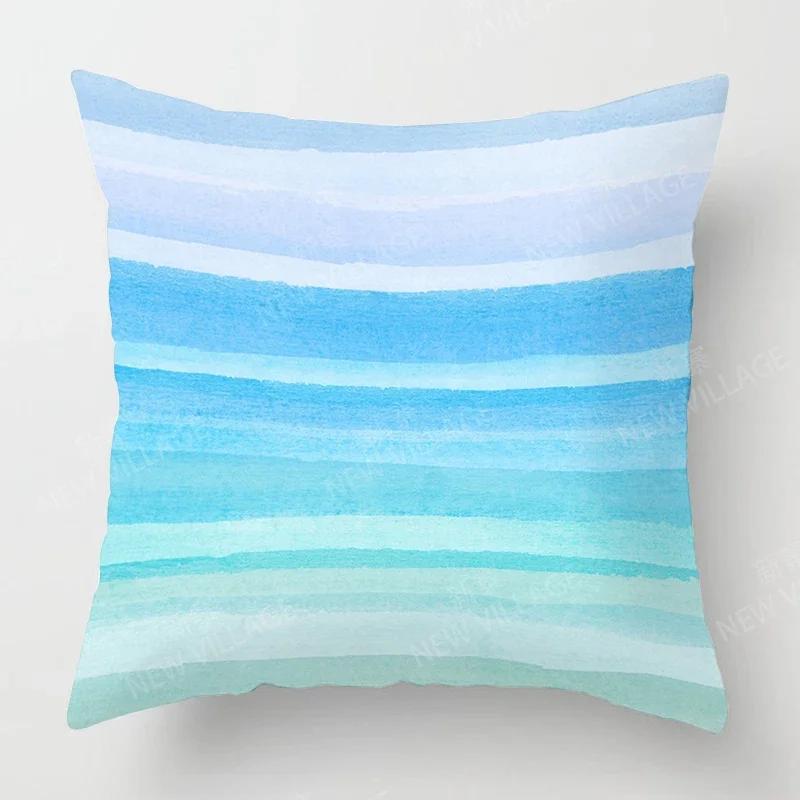 Modern Light Green Abstract Geometric Cushion Cover Home Decor Pillow Cover Sofa Throw Pillow Cover 45x45 40x40 50x50 60x60