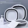 New Travel Big Washbasin Folding Washbasin Portable Household Compression Basin For Student Dormitory Bathroom Accessories