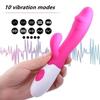 1 Stück Dildo-Vibrator aus Silikon für Frauen, multifunktionaler Dildo-Vibrator für G-Punkt und Klitoris, wiederaufladbar und sehr leise, Sexspielzeug für Frauen