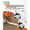 Gas Fuel Cap and Oil Cap Chainsaw Replacement Parts Kit for MS171 MS181 MS192 MS192T MS200 MS210 MS230