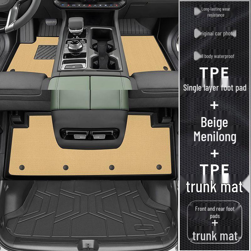 Versailles C5X TPE Floor Mats - Enhanced Full Coverage for Citroen Cars