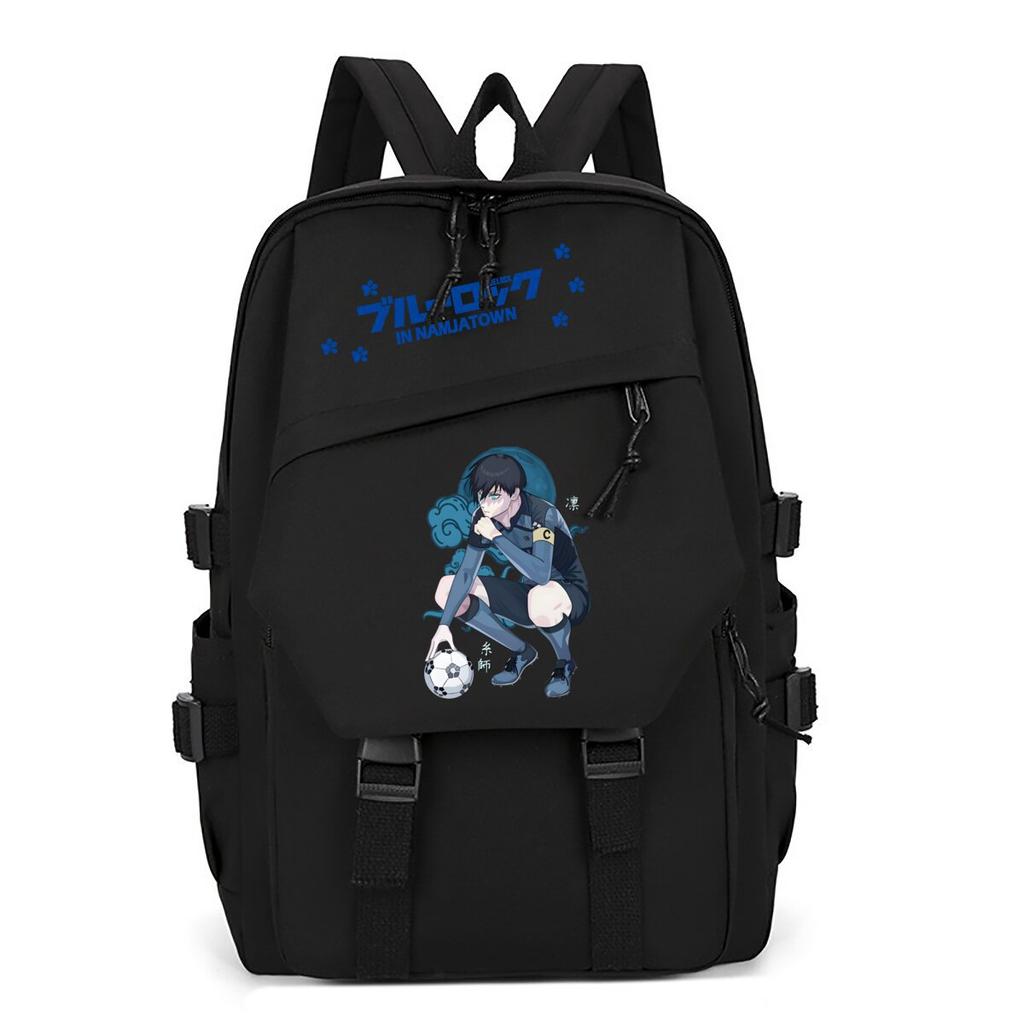 Animation Peripheral Style School Bag Campus Male And Female Students Casual Versatile Composite Cloth Backpack