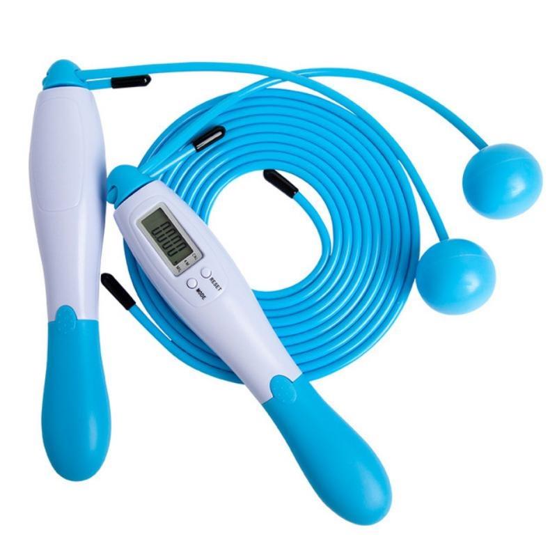 Elektronická sada švihadla Bezdrátové švihadlo Chytré švihadlo LCD obrazovka Počítání rychlosti Počítadlo Fitness Cvičení Posilování