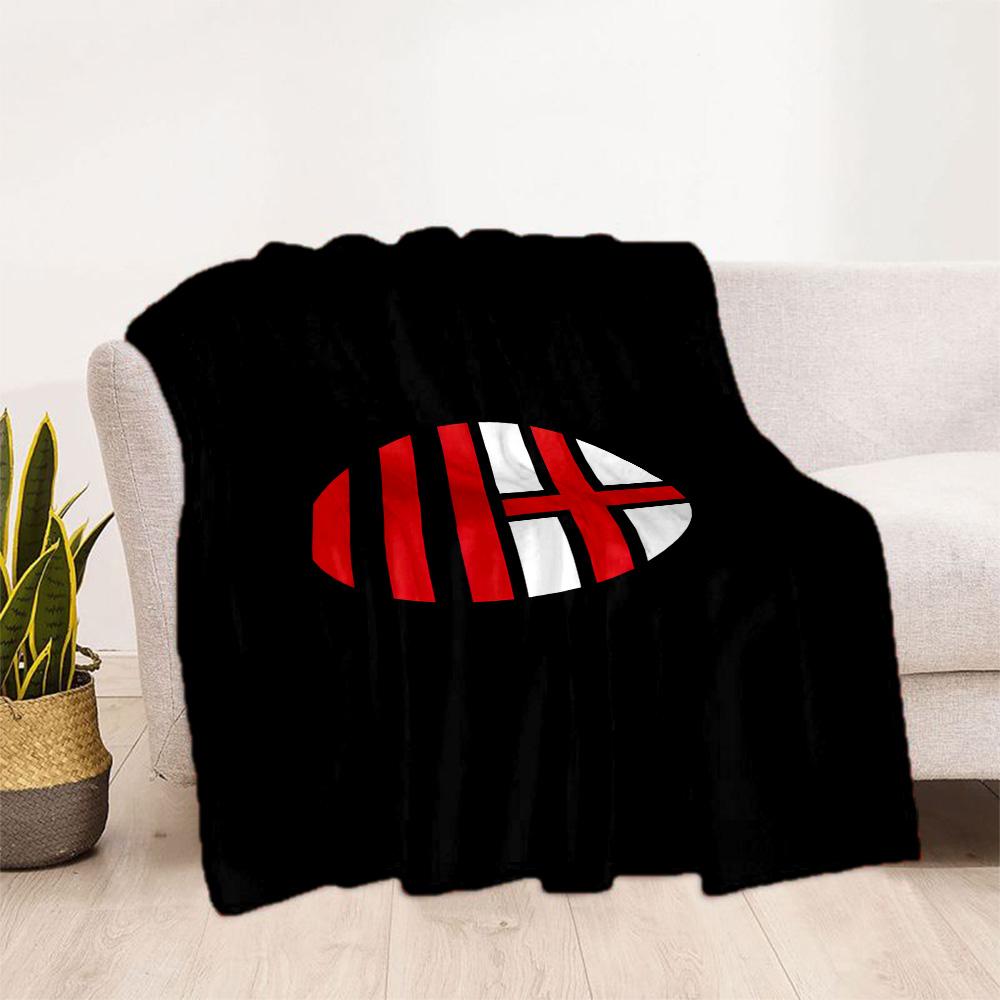 Ac Milan Blanket Soft Cozy Suitable For Chair Picnics Livingroom For All Seasons Modern Style Birthday Christmas Gift Blanket
