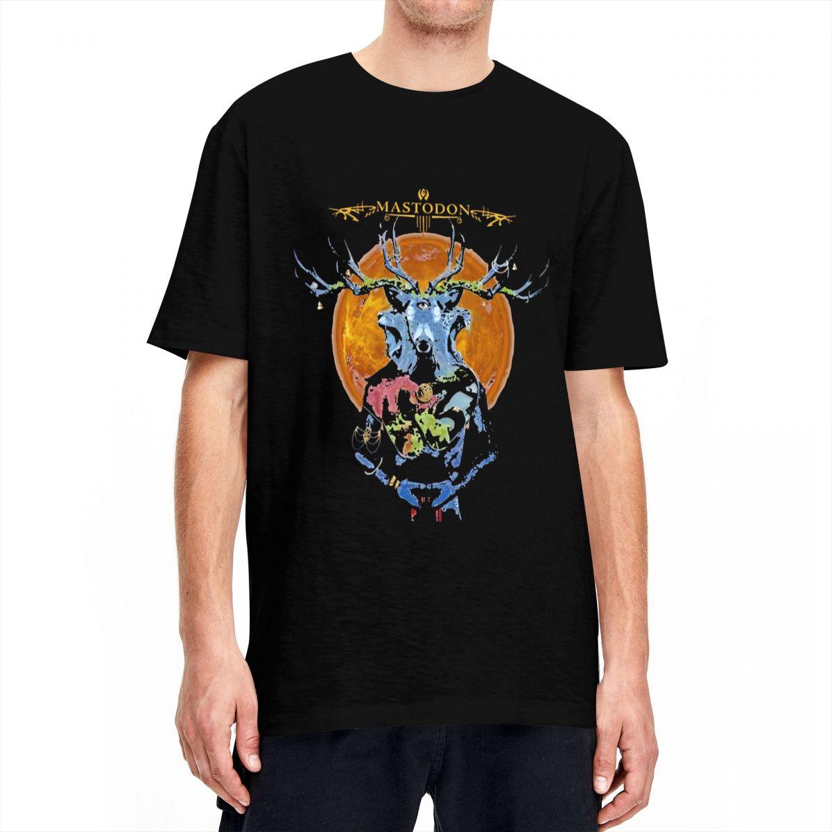 

Mastodoned Shirt for Men Women Graphic T Shirts 100% Cotton Clothes S армия зеленый