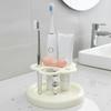 Uroczy Kwiatowy Uchwyt na Szczoteczki do Zębów Plastikowy Stojak do Przechowywania Pasty do Zębów do Łazienki