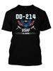 US Air Force alumni patternmens casual round neck cotton Tshirt with geometric US Air Force and American flag design