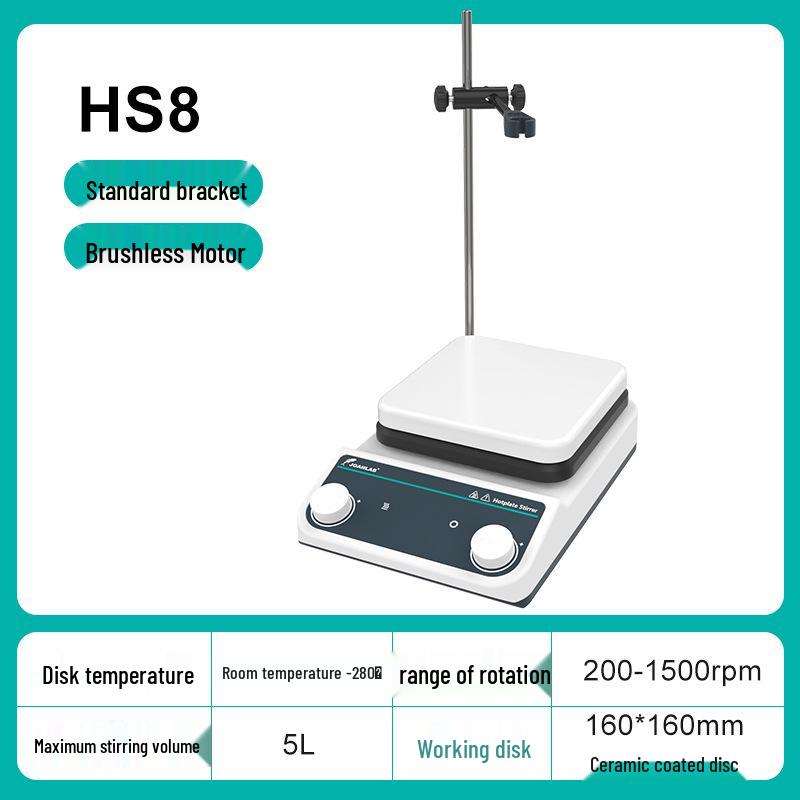 Laboratory Multi-Position Digital Magnetic Stirrer with Heating & Constant Temperature Control
