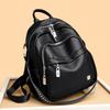 Lässiger Rucksack, modisch, vielseitig, multifunktional, für Studenten, leicht, weiches Material, neue Umhängetasche für Damen, große Kapazität, koreanische Version