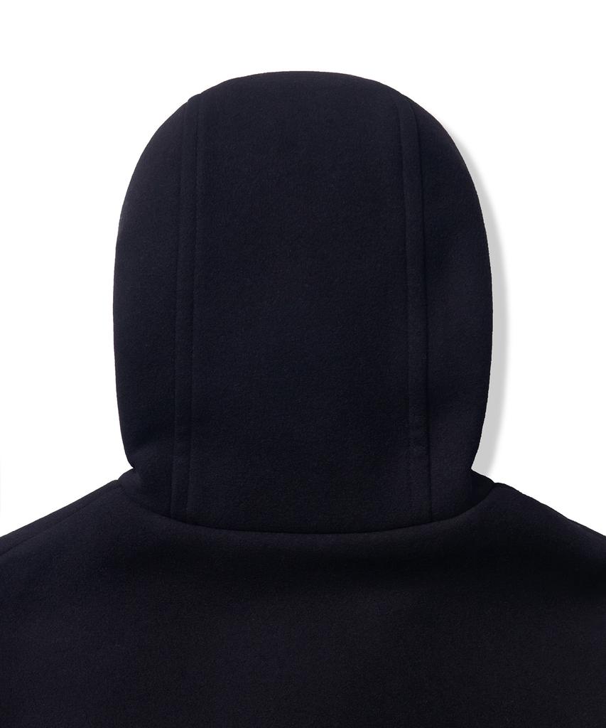 Musinsa Standard Wool Blend Oversized Duffle Coat [Navy]