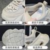 Mesh Hollow Dad Shoes New Thick-soled Heightening and Breathable Sports and Leisure Shoes In Summer