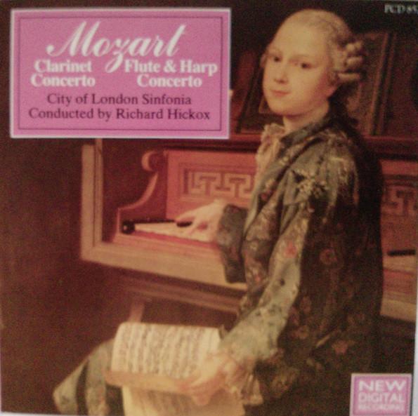 

CD WOLFGANG AMADEUS MOZART, CITY OF LO - Clarinet Concerto, Flute & Harp Con PCD852 Innovative Musi 1987 UK Classical Used