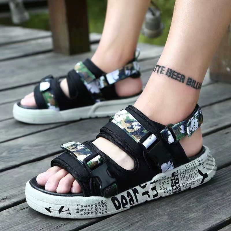Fashion Does Not Slip Open From The Back Men's Tennis Sandal Men's White Slipper Mens Athletic Shoes Sneakers Sport Tenya Trainers