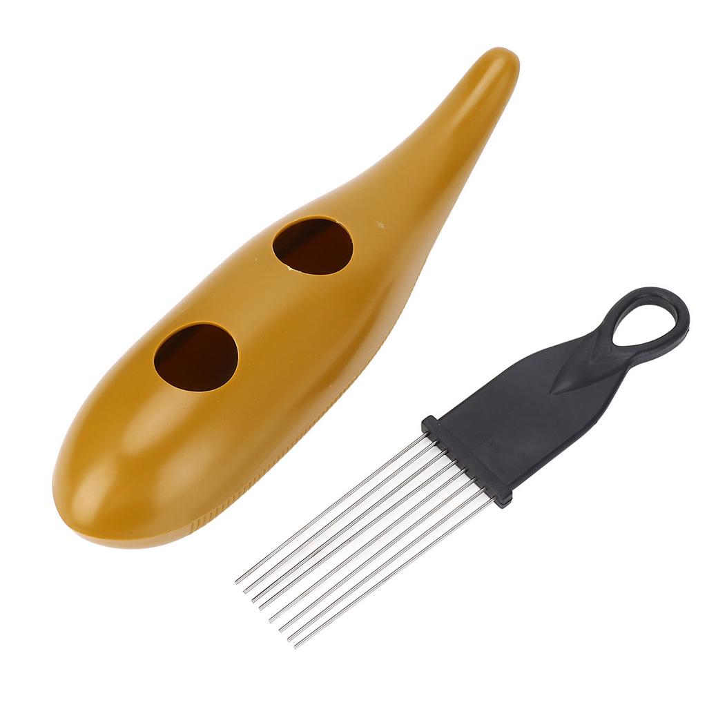 Instrument latynoski w kształcie ryby ze skrobakiem ABS Guiro instrument perkusyjny do treningu muzycznego i akompaniamentu zespołu