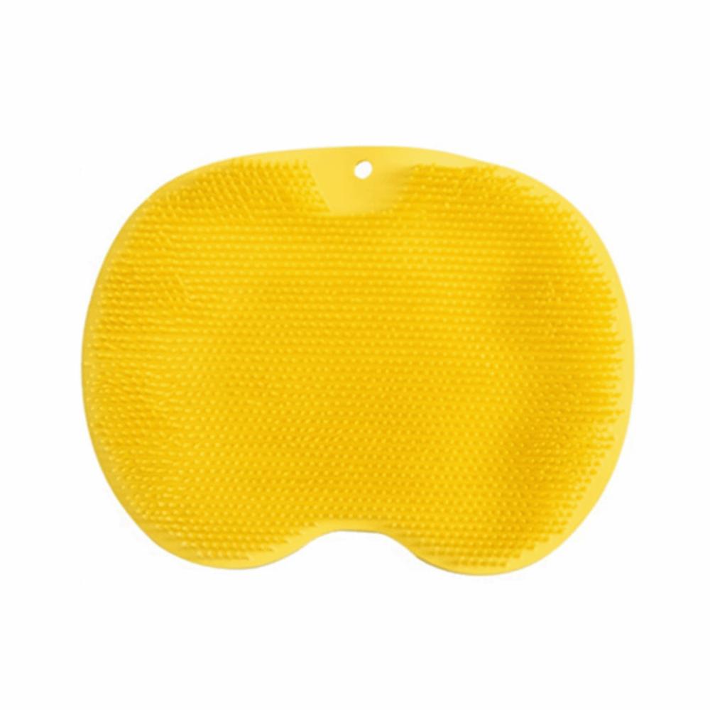 Non-Slip Suction Cups Foot Scrubber Wall Mounted Exfoliating Bath Wash Pad Tired Feet Relief