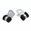 12 Pcs Car P-Clips Hose Fasteners Cable For Mikalor Camper Hydraulic 3/16" Brake Gas Line Pipe Fixing Clamps Accessories