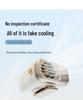 360° Rotating Portable Retro Leather Fan: Waist-Hanging, Bag-Hanging, Desktop Three-in-One Outdoor Cooler