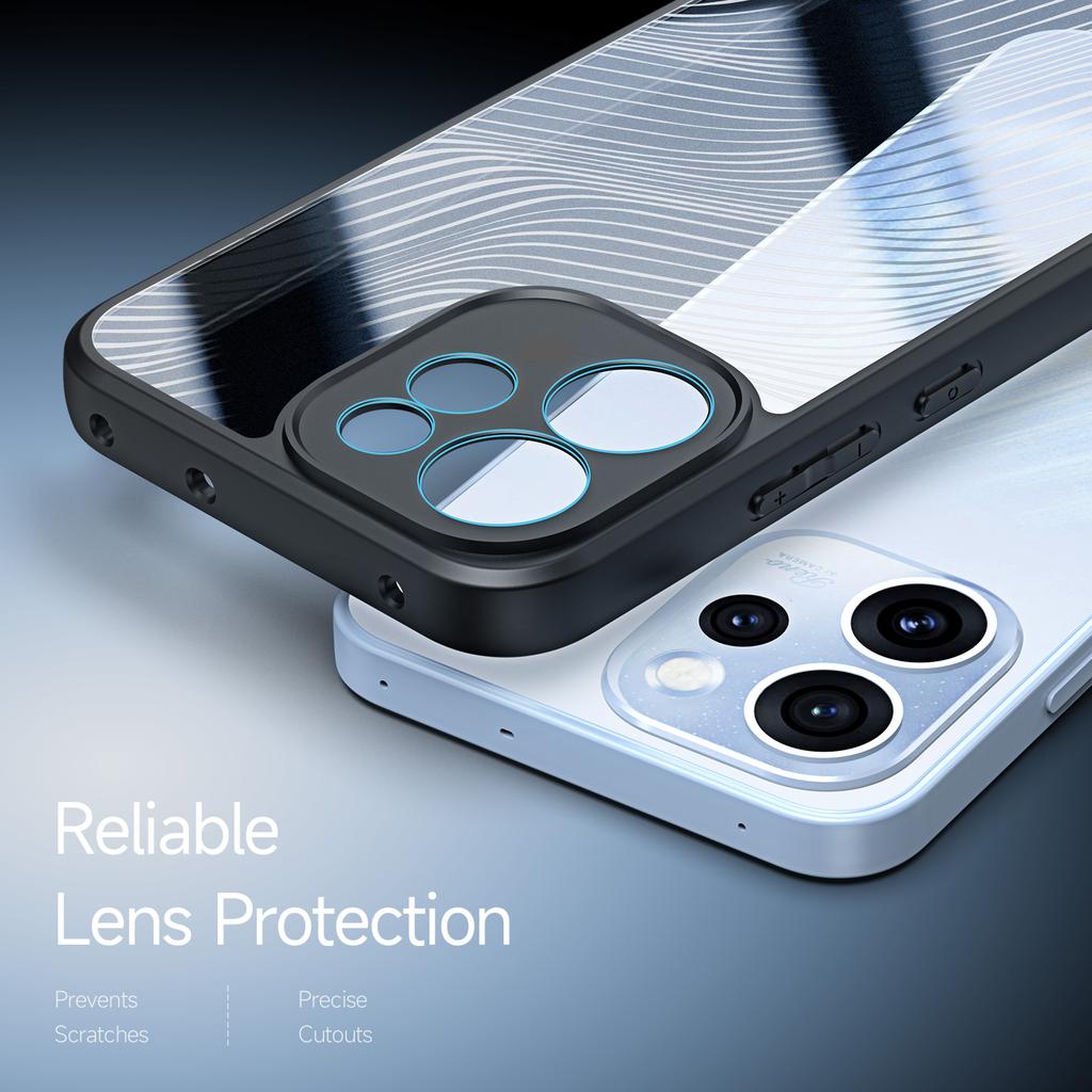 Für Oppo Reno15 F 5G Hülle DUX DUCIS Aimo Serie TPU+PC Matt Stoßfestes Handyhülle (REACH-Zertifizierung)