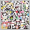 50 Cute Cartoon Panda Stickers - Waterproof Animal Journal Decorations