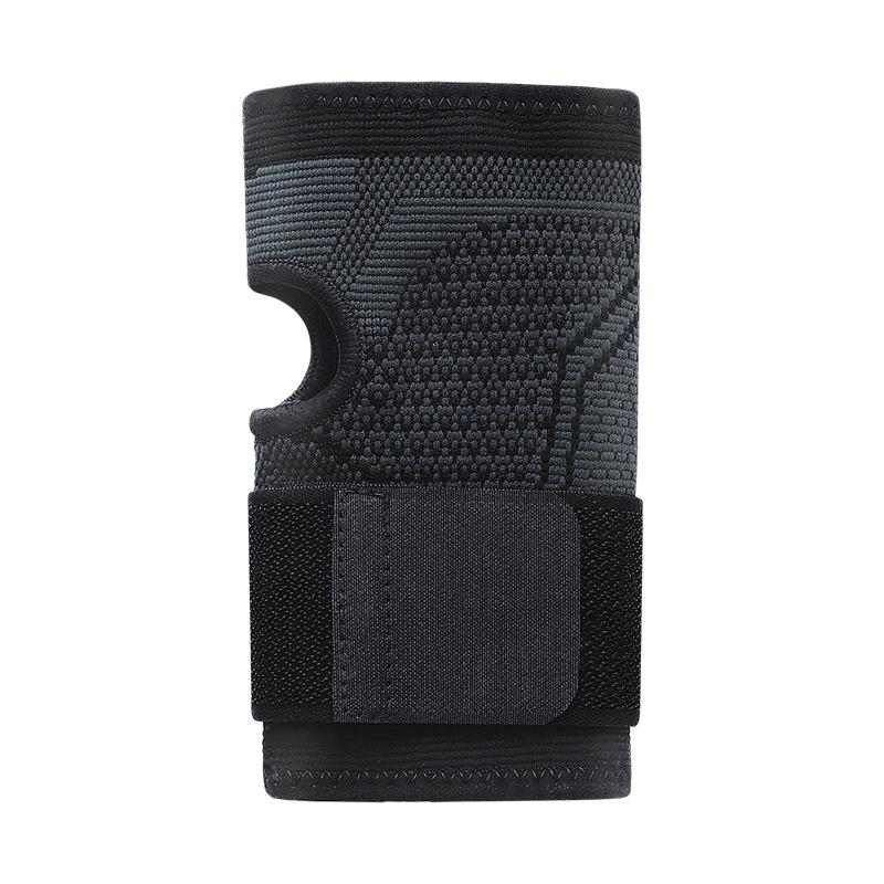 Knitted Palm Protector: Breathable Compression Wrap for Weightlifting & Fitness Support