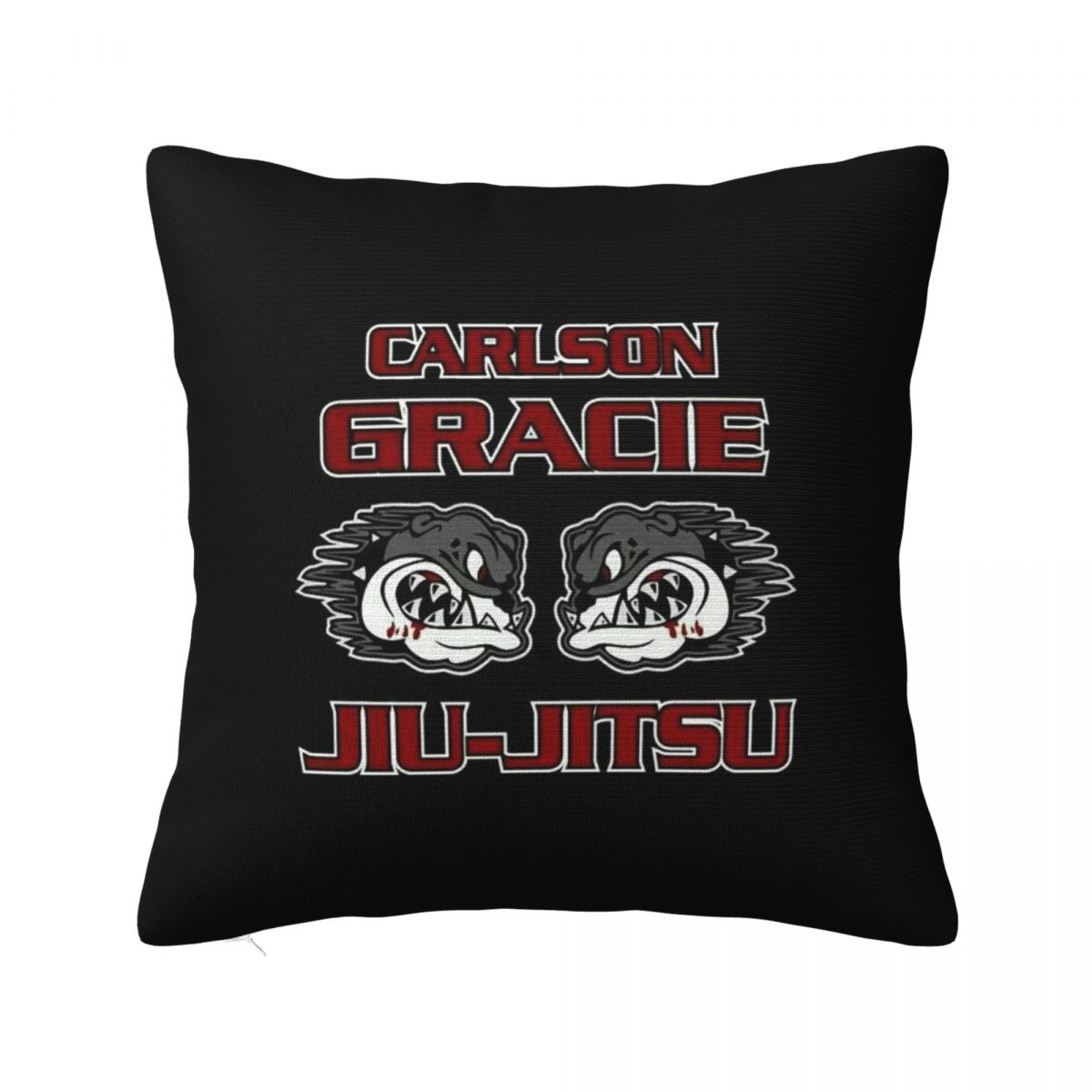 Carlson Gracie Jiu Jitsu Team  Square Pillowcase Cushion Cover Pillow Case Throw Pillow Cover for Home Bedroom Car 12x12Inch