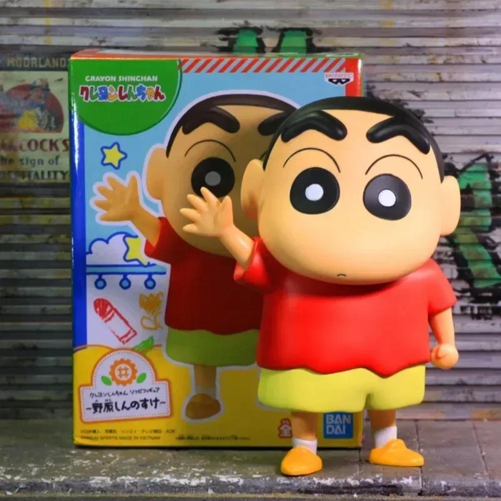 Crayon Shin-Chan Figure Anime Figures Model Personalized Creative Figures 1:1 Large Vinyl Superman Shinchan Figure Ornaments Toy