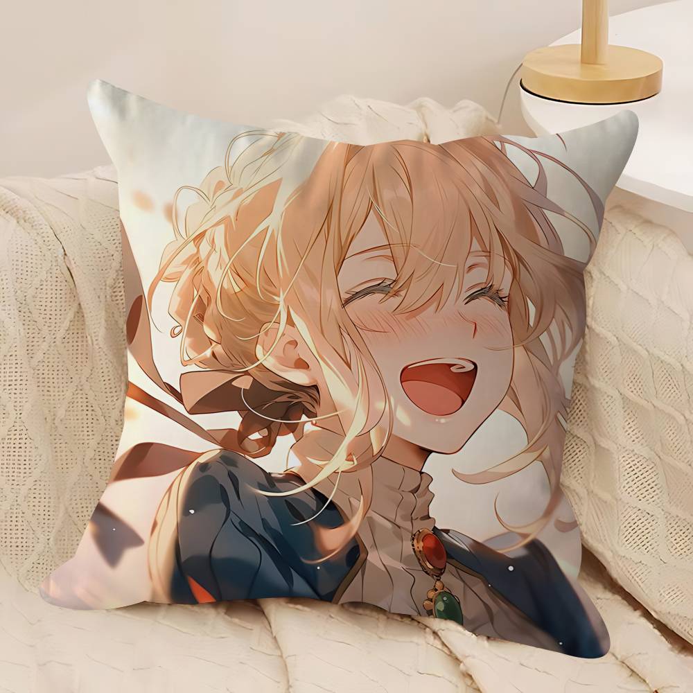 Novel V-Violet E-Evergardens Pillowcases Home Bedding Decorative Pillow Cover Wedding Super Soft Pillow Case