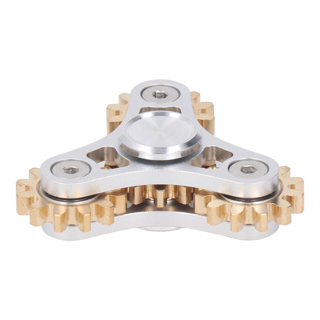 4 Gears   Bearing Toy Stress Reducer Anxiety Game Brass   Bearing Toy for Kids Adult