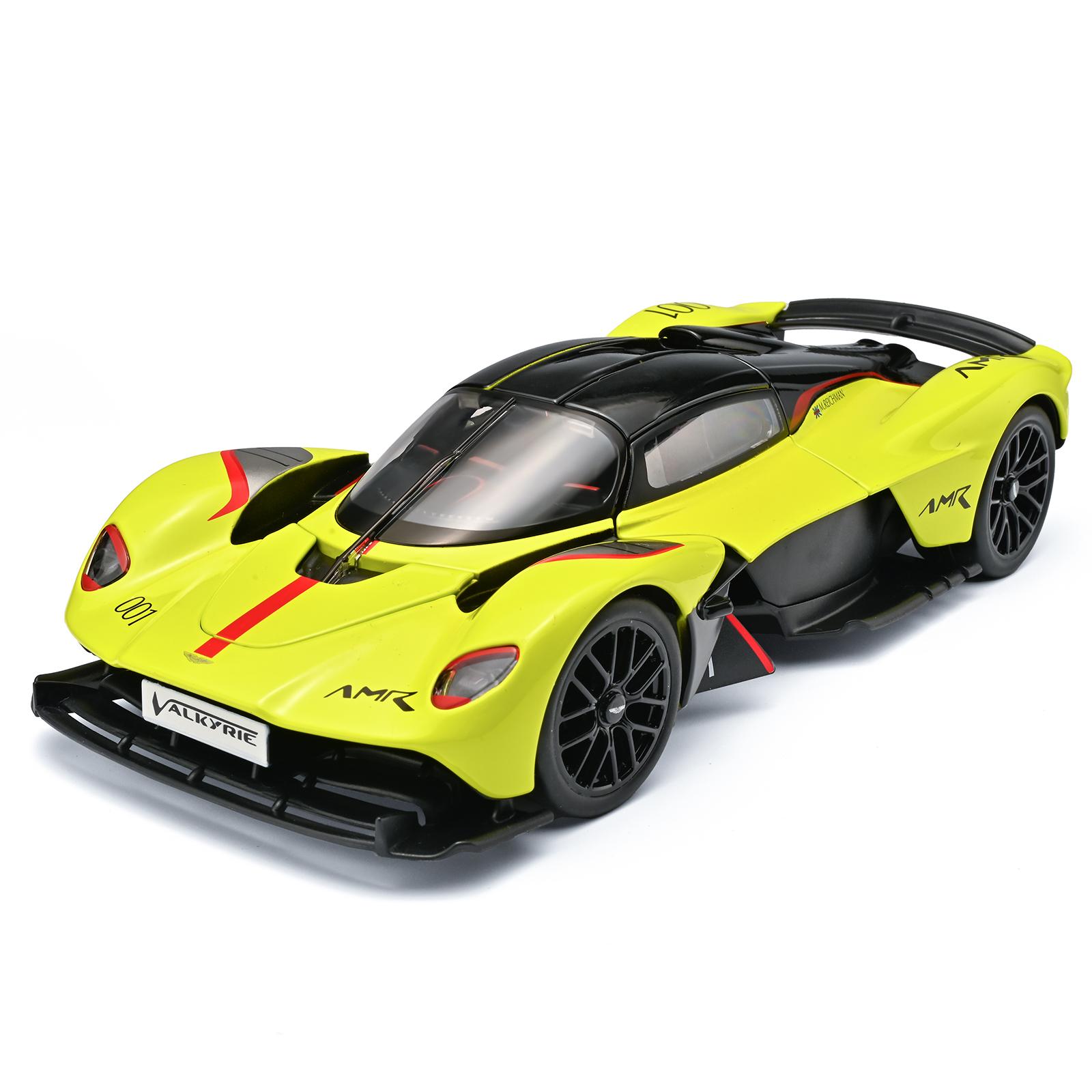 

1:18 Aston Martin Valkyrie Mclaren 750S Divo Supercar Series Alloy Metal Diecast Model Car Desktop Display Collectible Ornaments