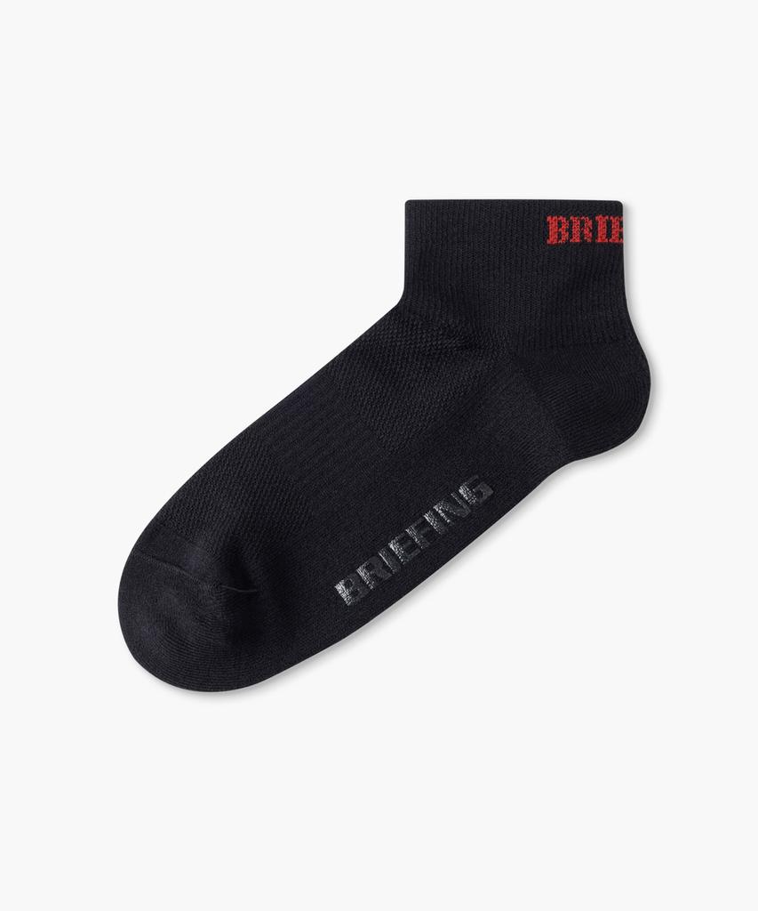 Beulipinggolpeu Men'S Logo Short Socks_Black
