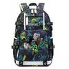 Hot Selling Minecraft Game Peripheral Printed Backpack Outdoor Large Capacity Travel Bag
